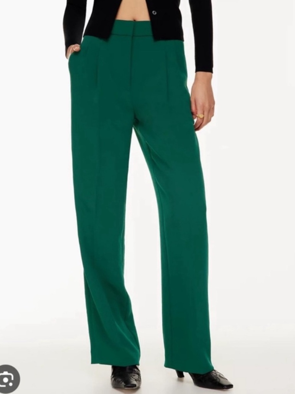NWT Aritzia Wilfred The Effortless Pant Wide Leg Trouser